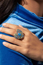 Load image into Gallery viewer, Paparazzi 🔆 Bejeweled Beau - Blue Ring
