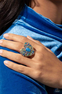 Paparazzi 🔆 Bejeweled Beau - Blue Ring