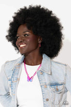 Load image into Gallery viewer, Paparazzi 🔆 Fascinating Flyer - Pink Necklace
