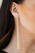 Load image into Gallery viewer, Paparazzi 🔆 Head To Toe Dazzle - Gold Post Earrings
