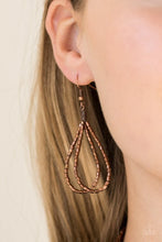 Load image into Gallery viewer, Paparazzi 🔆 Knotted Knockout - Copper Necklace
