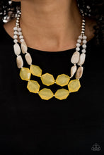 Load image into Gallery viewer, Paparazzi 🔆 Seacoast Sunset - Yellow Necklace
