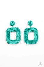 Load image into Gallery viewer, Paparazzi 🔆 Beaded Bella - Blue Earrings
