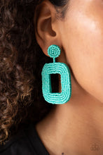 Load image into Gallery viewer, Paparazzi 🔆 Beaded Bella - Blue Earrings
