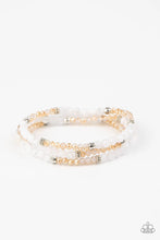 Load image into Gallery viewer, Paparazzi 🔆 How Does Your Garden GLOW - White Bracelet
