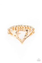 Load image into Gallery viewer, Paparazzi 🔆 Charmingly Celestial - Gold Ring
