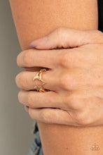 Load image into Gallery viewer, Paparazzi 🔆 Charmingly Celestial - Gold Ring
