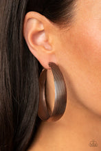 Load image into Gallery viewer, Paparazzi 🔆 Desert Wanderings - Copper Earrings
