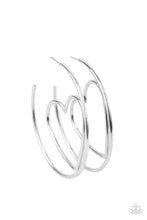 Load image into Gallery viewer, Paparazzi 🔆 Love At First BRIGHT - Silver Earrings
