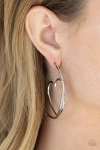 Load image into Gallery viewer, Paparazzi 🔆 Love At First BRIGHT - Silver Earrings

