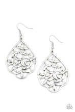 Load image into Gallery viewer, Paparazzi 🔆 Taj Mahal Gardens - Silver Earrings
