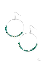 Load image into Gallery viewer, Paparazzi 🔆 Glimmering Go-Getter - Green Earrings
