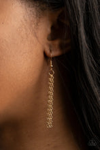 Load image into Gallery viewer, Paparazzi 🔆 3-D Drama - Gold Necklace
