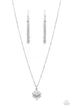Load image into Gallery viewer, Lotus Retreat - Silver Necklace
