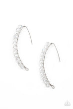 Load image into Gallery viewer, Paparazzi 🔆 GLOW Hanging Fruit - White ♥ Post Earrings
