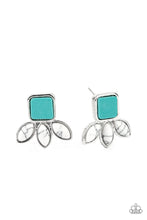 Load image into Gallery viewer, Paparazzi 🔆 Hill Country Blossoms - Blue Post Earrings
