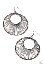 Load image into Gallery viewer, Paparazzi 🔆 Artisan Applique - Black Earrings
