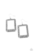 Load image into Gallery viewer, Paparazzi 🔆 World FRAME-ous - Silver Earrings
