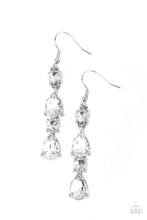 Load image into Gallery viewer, Paparazzi 🔆 Raise Your Glass to Glamorous - White Earrings
