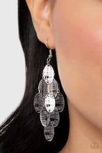 Load image into Gallery viewer, Paparazzi 🔆 Cross It Off My List - Silver Earrings
