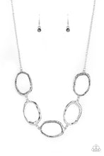 Load image into Gallery viewer, Paparazzi 🔆 Gritty Go-Getter - Silver Necklace
