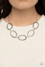 Load image into Gallery viewer, Paparazzi 🔆 Gritty Go-Getter - Silver Necklace
