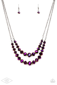 Paparazzi  🔆 Strikingly Spellbinding - Purple Necklace