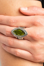 Load image into Gallery viewer, Paparazzi 🔆 Let Me Take a REIGN Check - Green Ring
