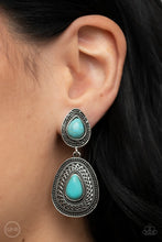 Load image into Gallery viewer, Paparazzi 🔆 Country Soul - Blue Clip-On
