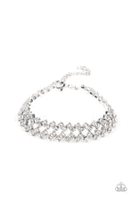 Load image into Gallery viewer, Paparazzi 🔆 Seize the Sizzle - White Bracelet
