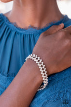 Load image into Gallery viewer, Paparazzi 🔆 Seize the Sizzle - White Bracelet
