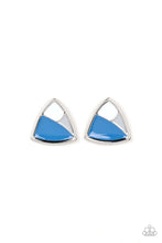 Load image into Gallery viewer, Paparazzi 🔆 Kaleidoscopic Collision - Blue Post Earrings
