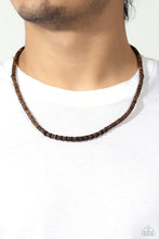 Load image into Gallery viewer, Paparazzi 🔆 The WOOD Times - Black Necklace
