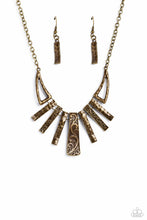 Load image into Gallery viewer, Paparazzi 🔆 Paisley Pastime - Brass Necklace
