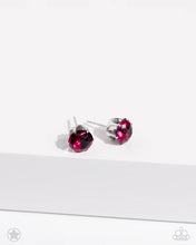 Load image into Gallery viewer, Paparazzi 🔆 Just In TIMELESS - Pink Post Earrings
