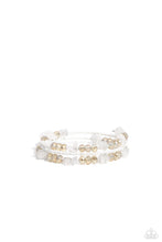 Load image into Gallery viewer, Paparazzi 🔆 Notoriously Nuanced - White Bracelet
