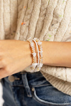 Load image into Gallery viewer, Paparazzi 🔆 Notoriously Nuanced - White Bracelet

