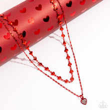 Load image into Gallery viewer, Paparazzi 🔆 Cupid Combo - Red Necklace

