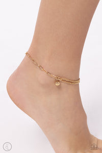 Paparazzi 🔆 Solo Sojourn - Gold Anklet
