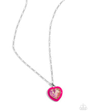 Load image into Gallery viewer, oak-sisters-jewelry-heartfelt-hope-pink-necklace-paparazzi-accessories-by-lisa
