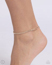 Load image into Gallery viewer, Paparazzi 🔆 Dainty Declaration - Gold Anklet
