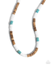 Load image into Gallery viewer, Paparazzi 🔆 Wood Wardrobe - Blue Necklace
