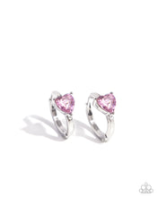 Load image into Gallery viewer, oak-sisters-jewelry-high-nobility-pink-earrings-paparazzi-accessories-by-lisa
