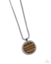 Load image into Gallery viewer, oak-sisters-jewelry-pendant-puzzle-brown-necklace-paparazzi-accessories-by-lisa
