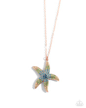 Load image into Gallery viewer, oak-sisters-jewelry-starfish-staycation-copper-necklace-paparazzi-accessories-by-lisa
