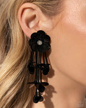 Load image into Gallery viewer, Paparazzi 🔆 Floral Future - Black Earrings

