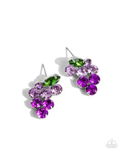 Load image into Gallery viewer, Paparazzi 🔆 Grapevine Grace - Purple Post Earrings
