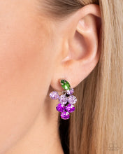 Load image into Gallery viewer, Paparazzi 🔆 Grapevine Grace - Purple Post Earrings

