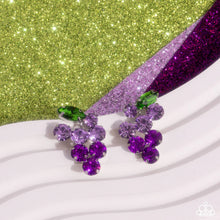 Load image into Gallery viewer, Paparazzi 🔆 Grapevine Grace - Purple Post Earrings
