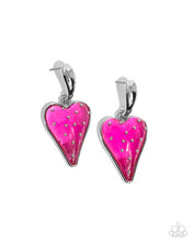 Load image into Gallery viewer, Paparazzi 🔆 Glossy Goodwill - Pink Post Earrings
